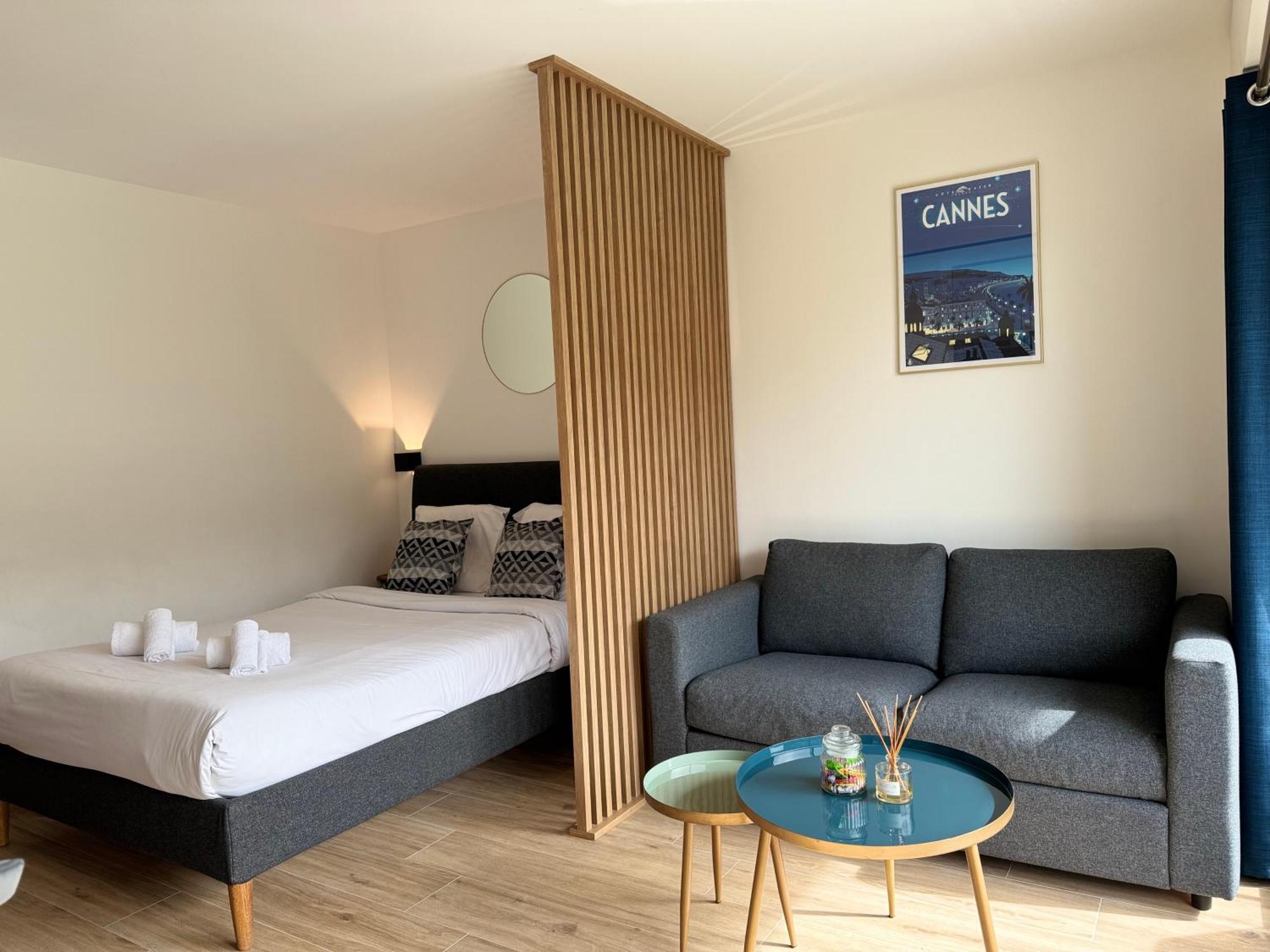 Cosy Appartement, Centre-Ville Cannes, Terrasse, Clim Exteriér fotografie